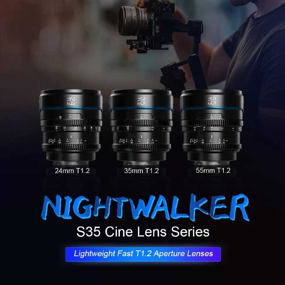 Объектив Sirui Nightwalker 24mm T1.2 S35 (MS24E-B) фотография 1