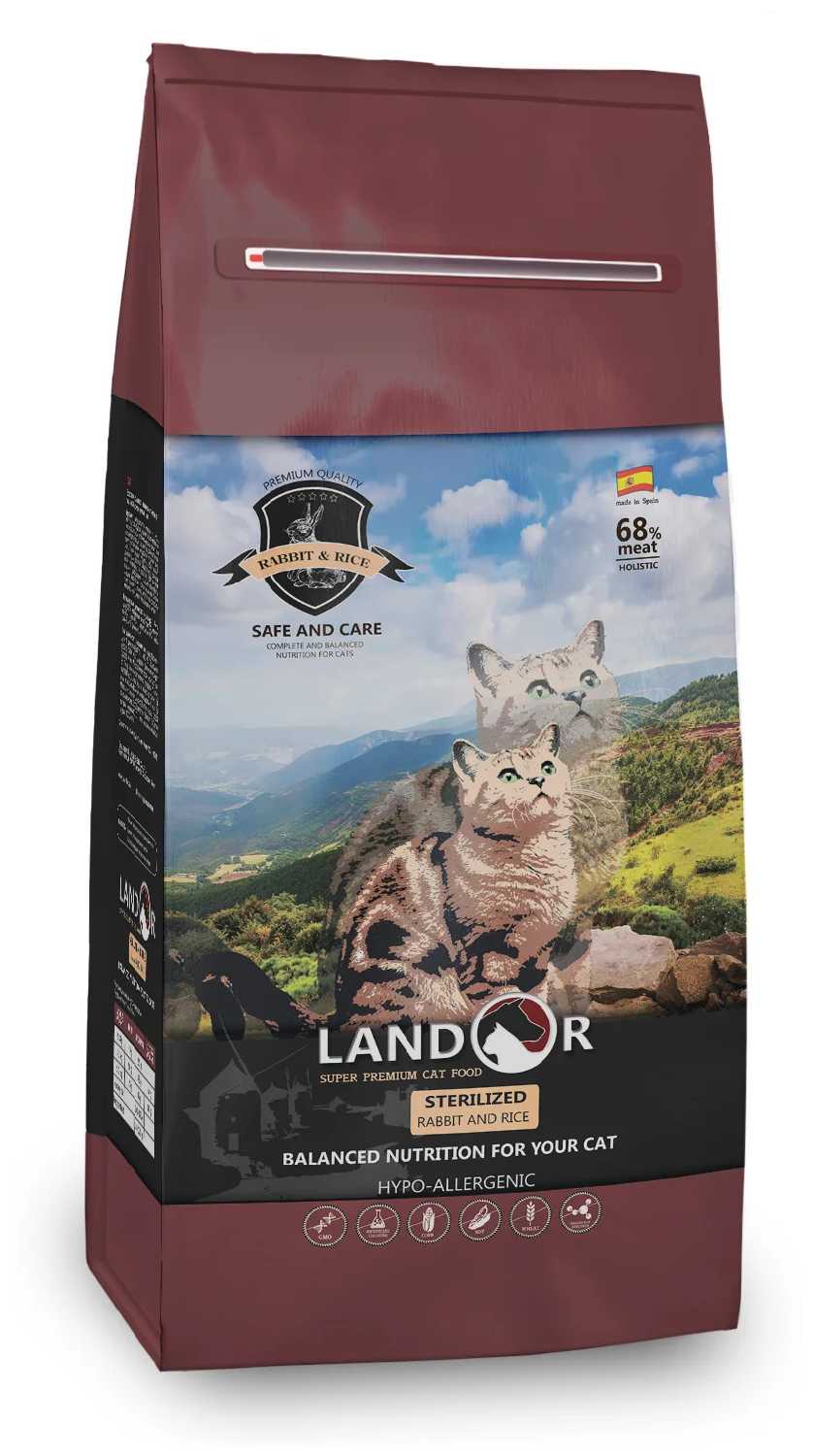 Корм Landor с кроликом, с рисом фотография 2