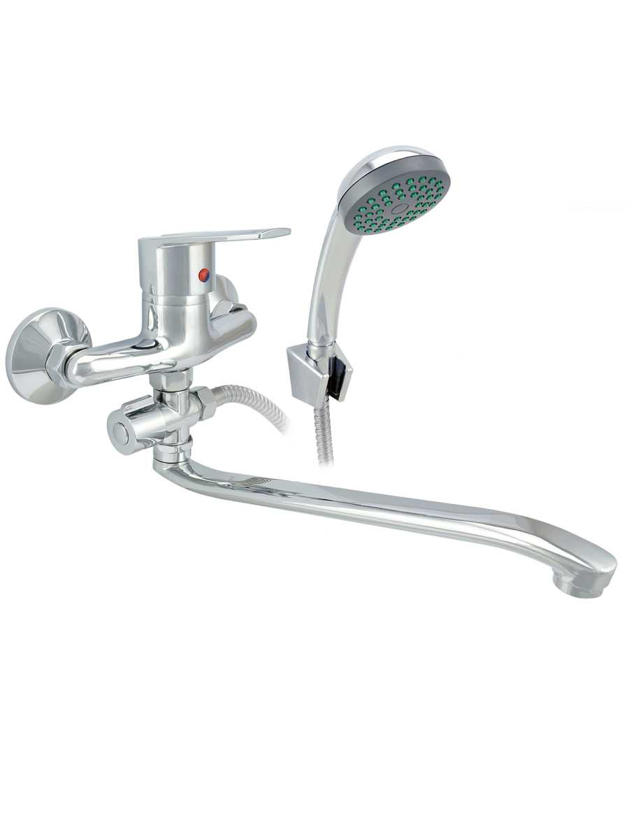 Смеситель Istok life одноручный смеситель [ванно-душевой] [с длинным L-изливом] [дивертор выносной] фотография 4