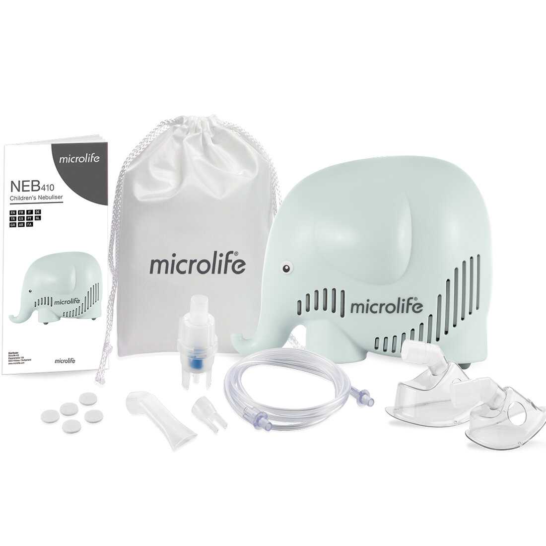 Ингалятор небулайзер компрессорный Microlife NEB 410 фотография 3