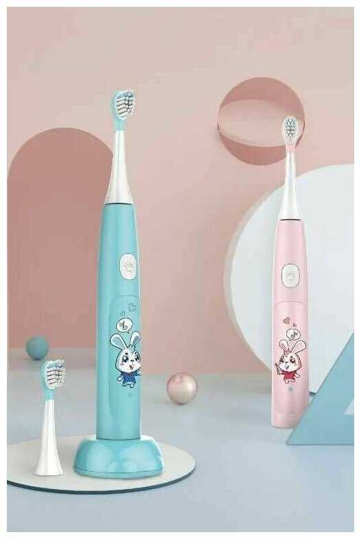 Детская ультразвуковая щетка SOUNESS Electric toothbrush фотография 8
