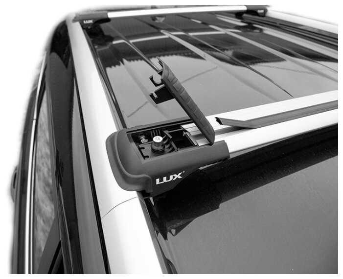 Багажник на крышу LUX Хантер крыловидные дуги L45-R, на Тойота Прадо 150 2013-2022, арт: LH069 фотография 8