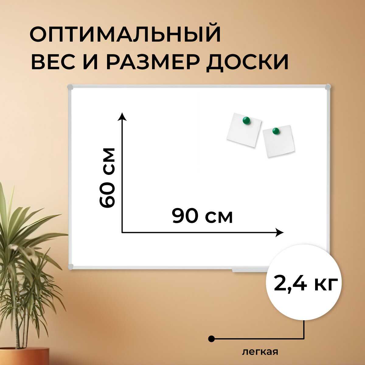 Доска демонстрационная магнитно-маркерная OfficeSpace Демонстрационная доска (343753) фотография 14