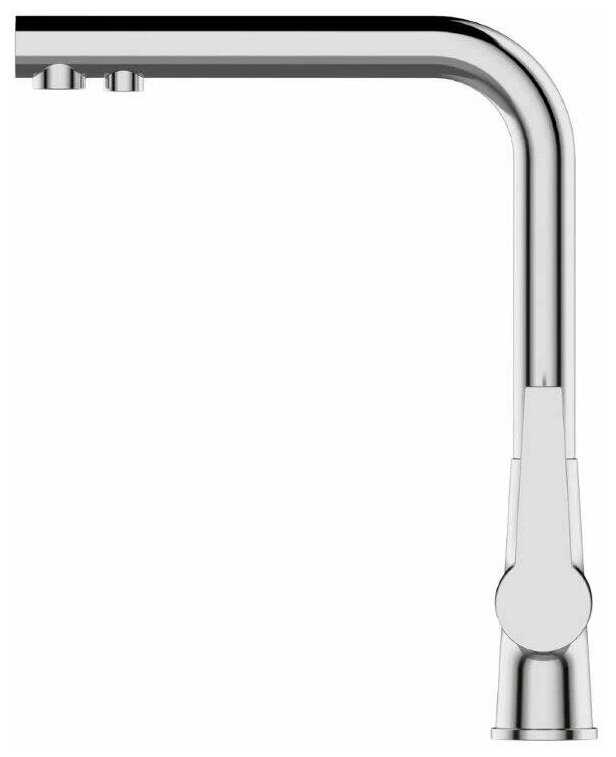 Смеситель для кухни (мойки) Elghansa Kitchen Pure Water 56A5404, рычажный фотография 1