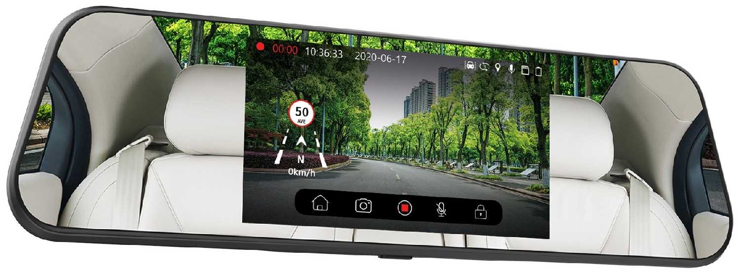 Видеорегистратор с радар-детектором DIGMA FreeDrive 505 Mirror Dual фотография 6