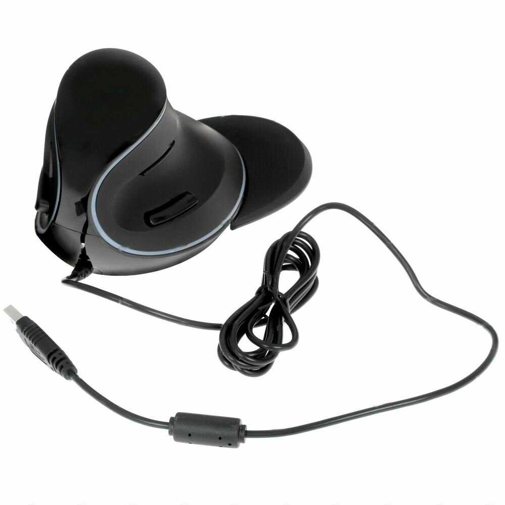 Вертикальная мышь DEXP KM-3008BU фотография 9