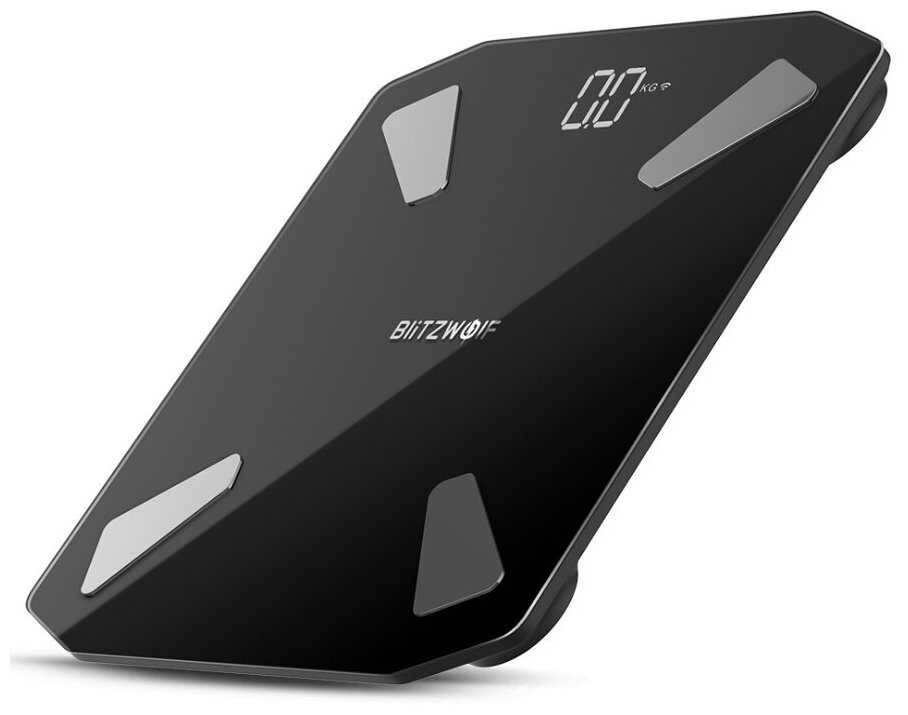 Умные весы BlitzWolf BW-SC3 Smart Scale WIFI Black фотография 1