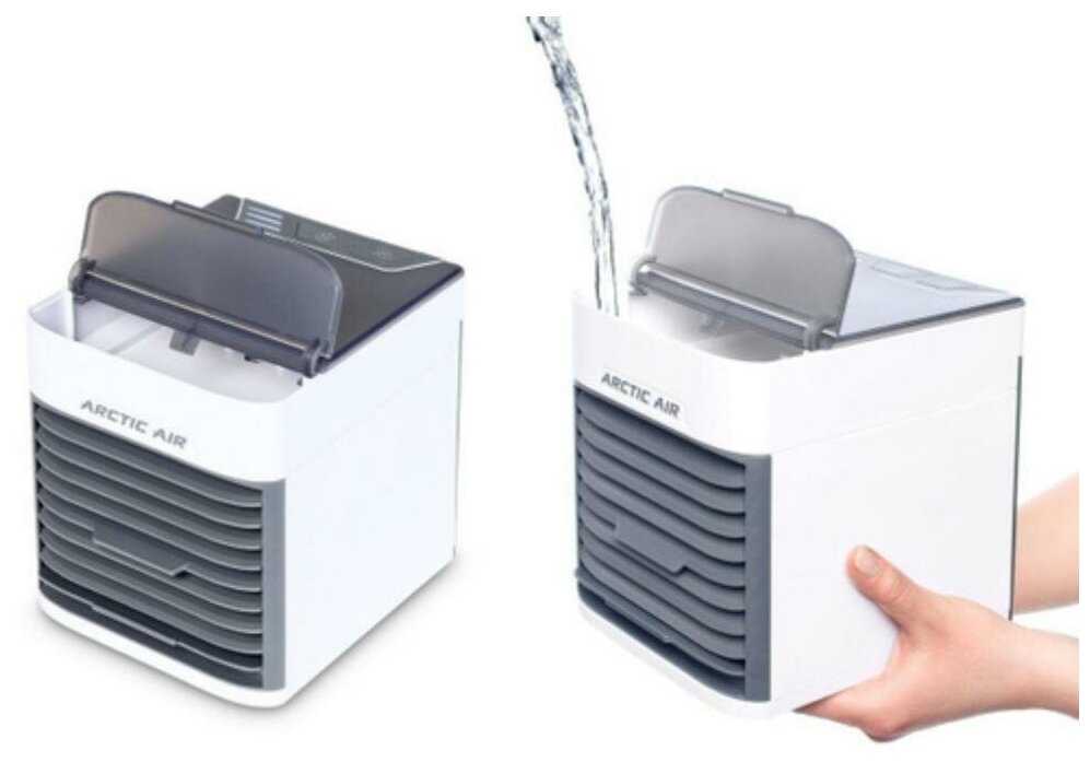 Компактный Мини-кондиционер с подсветкой ARCTIC AIR ULTRA 2х Samiga фотография 4