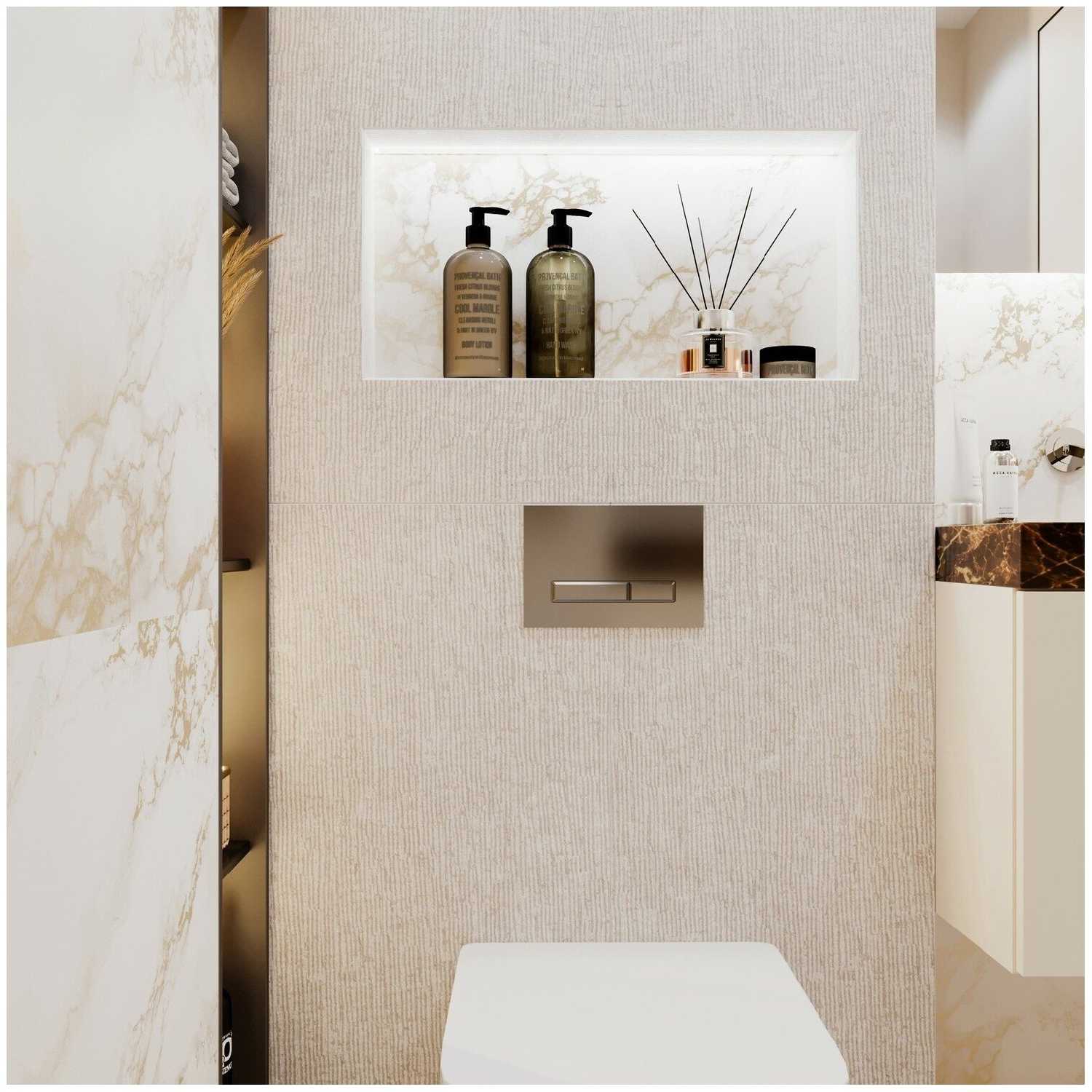 Комплект инсталляции для подвесного унитаза 4 в 1 Lavinia Boho Relfix 38010010 (rectangular) фотография 13