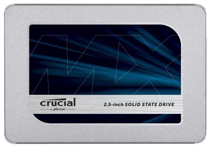 Твердотельный накопитель Crucial MX 500 ГБ SATA CT500MX500SSD1