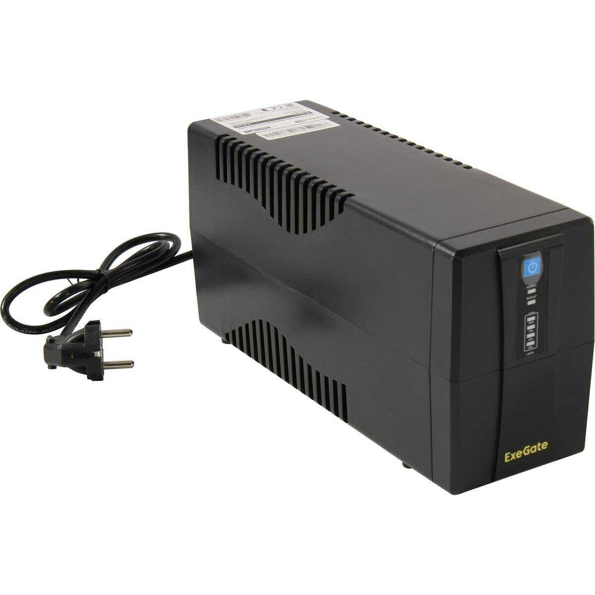 ИБП EXEGATE SpecialPro UNB-600 (EX292763RUS) фотография 4