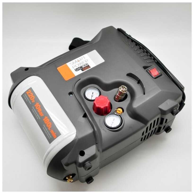 Компрессор безмасляный BERKUT SMART POWER SAC-300 фотография 2
