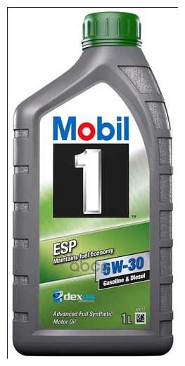 Синтетическое моторное масло MOBIL ESP Formula (5W-30) фотография 11