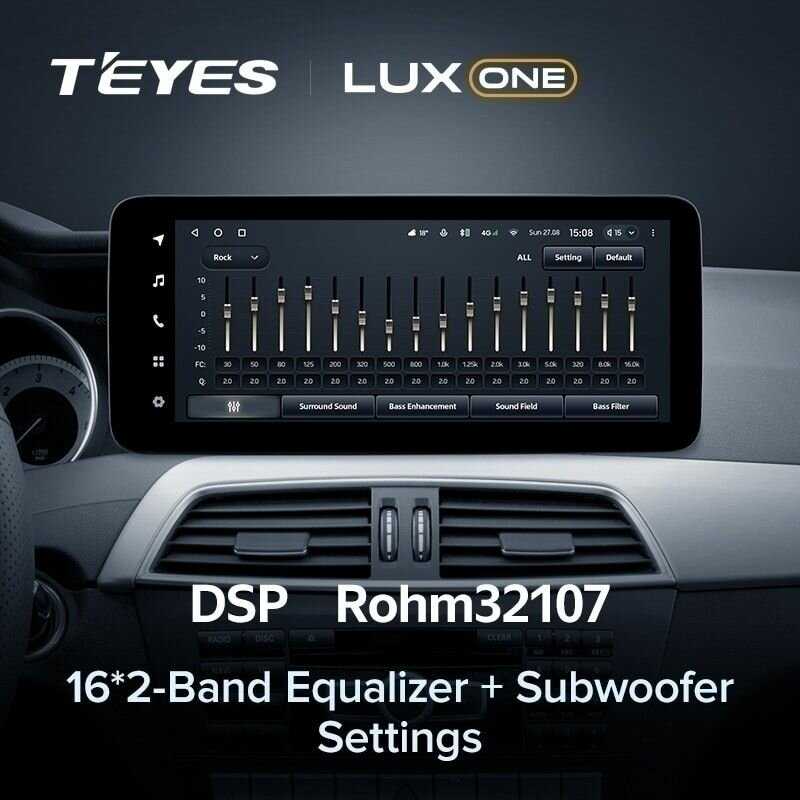 Штатная магнитола Teyes LUX ONE 6/128 Mercedes-Benz GLK-Class X204 (NTG 4.5) фотография 6
