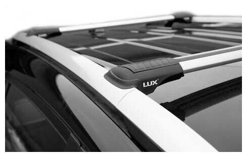 Багажник на крышу Lux Хантер L53-R на рейлинги с просветом фотография 4
