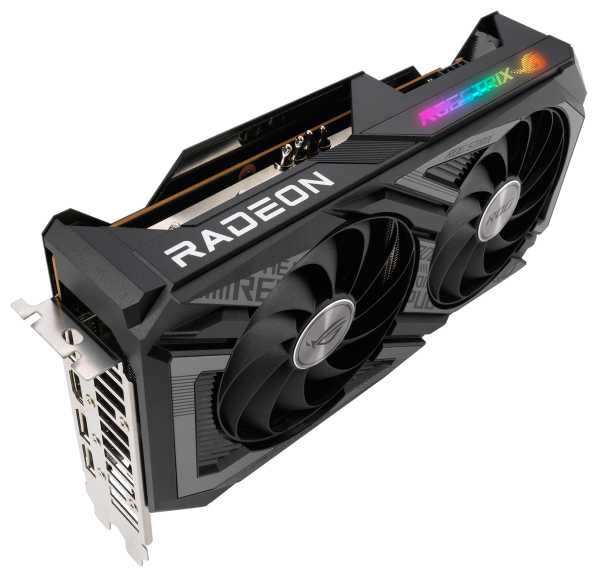Видеокарта ASUS ROG Strix Radeon RX 6600 XT OC 8GB, ROG-STRIX-RX6600XT-O8G-GAMING фотография 2