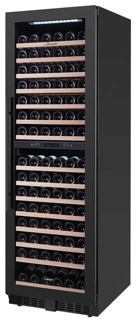 Винный шкаф Libhof Sommelier SMD-165 black фотография 2