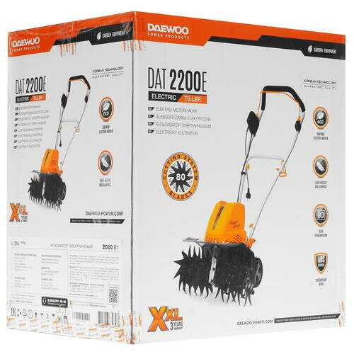 Культиватор электрический Daewoo Power Products DAT 2200E (2000 Вт) фотография 14