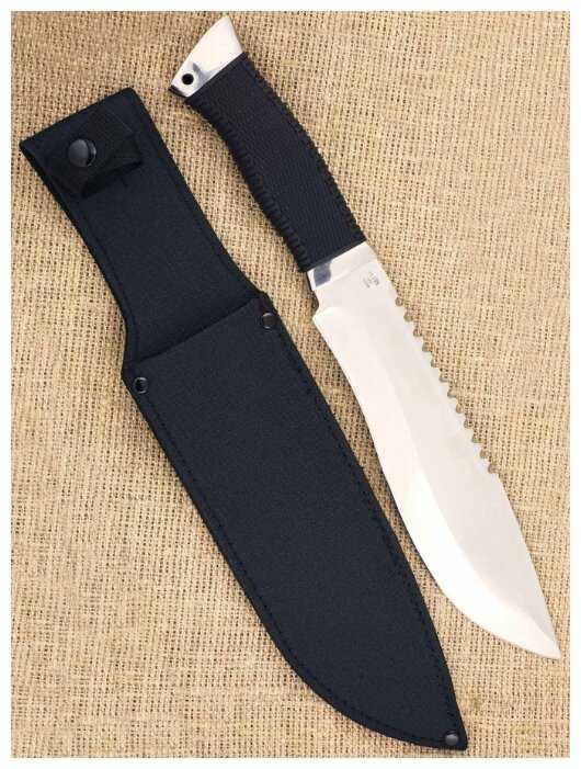 Мачете туристический Ножемир Русич H-235 с нейлоновыми ножнами фотография 3