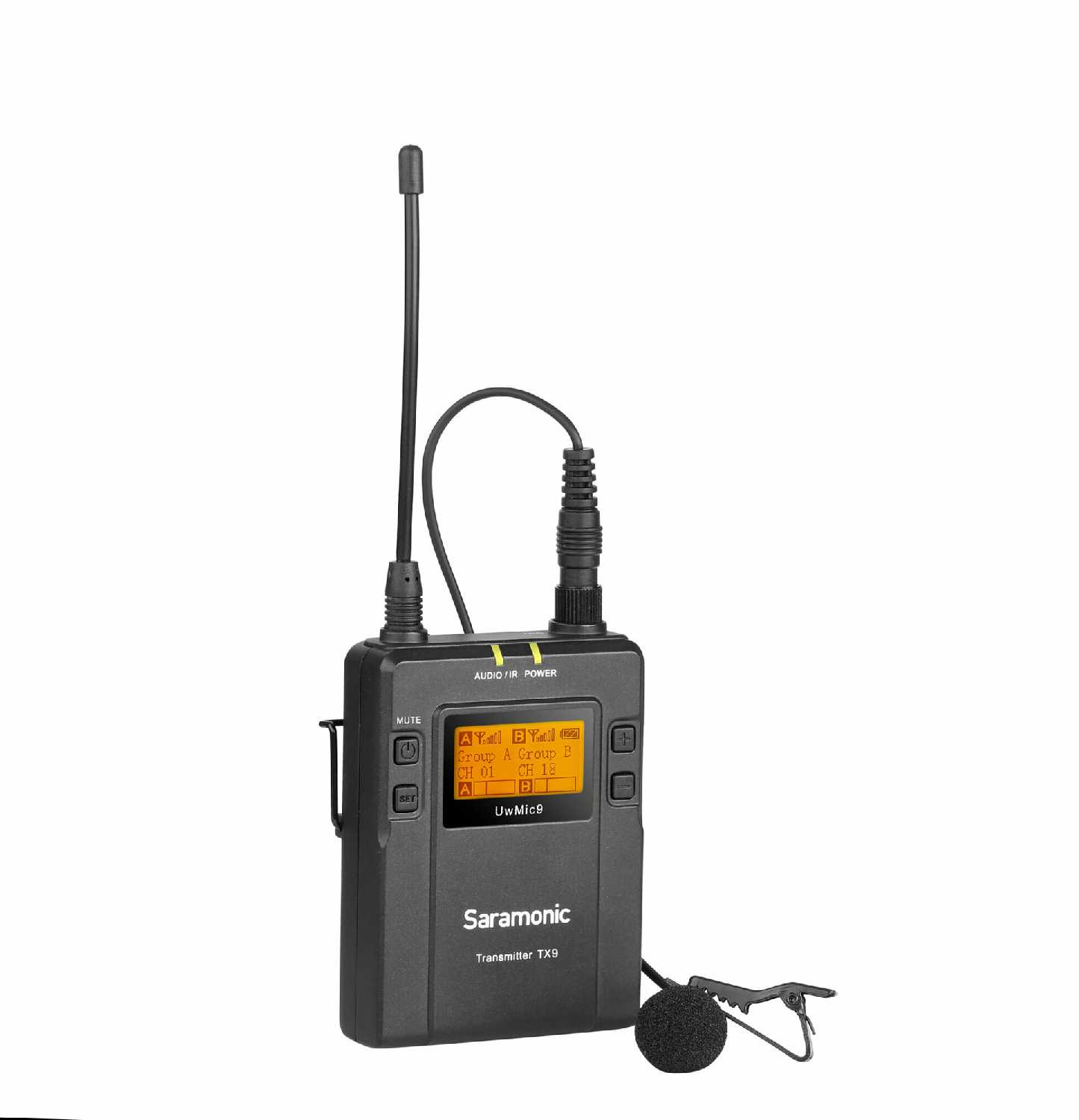 Радиопетличка Saramonic UwMic9 Kit2 (RX9+TX9+TX9) фотография 6