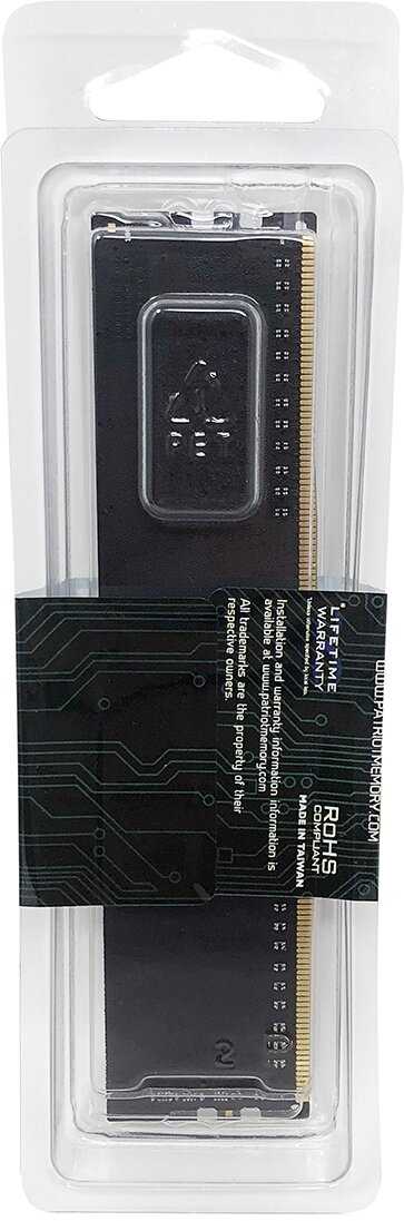 Оперативная память Patriot Memory SL 8 ГБ DDR4 DIMM (PSD48G213381) фотография 4