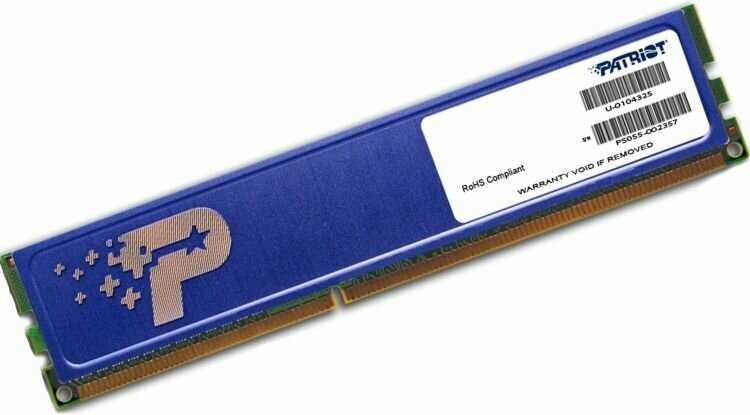Оперативная память Patriot Memory SL 8 ГБ DDR4 DIMM (PSD48G213381) фотография 5