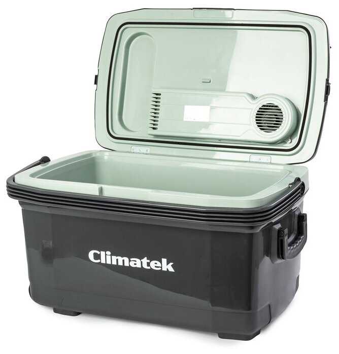 Автомобильный холодильник AUTOPROFI Climatek CB-45L AC/DC объем 45 л, черный фотография 1