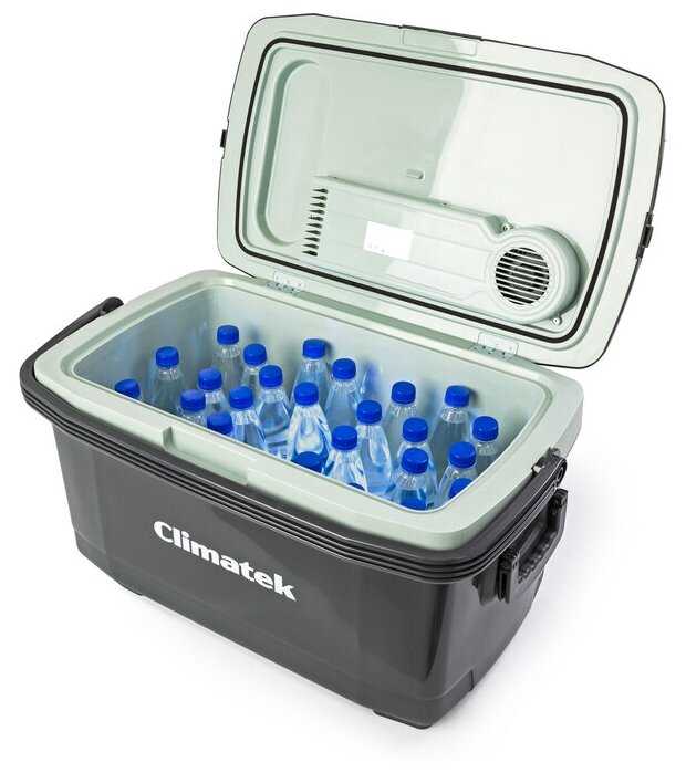 Автомобильный холодильник AUTOPROFI Climatek CB-45L AC/DC объем 45 л, черный фотография 2
