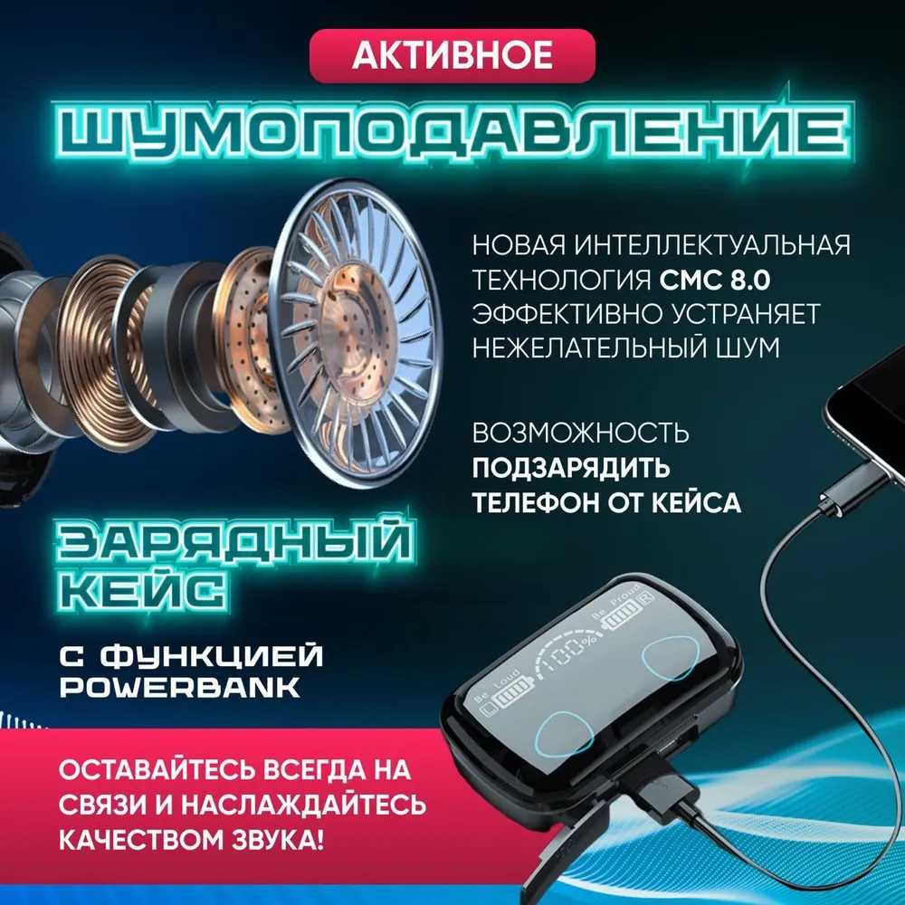 Стереонаушники Bluetooth Hoco W35 Max V5.3 (45ч) фотография 19