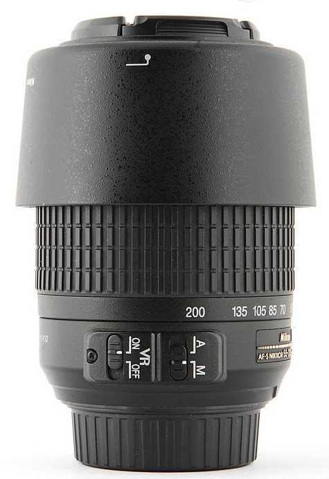 Объектив Nikon AF-S Nikkor 55-200mm f/4-5.6G ED VR (DX) фотография 4