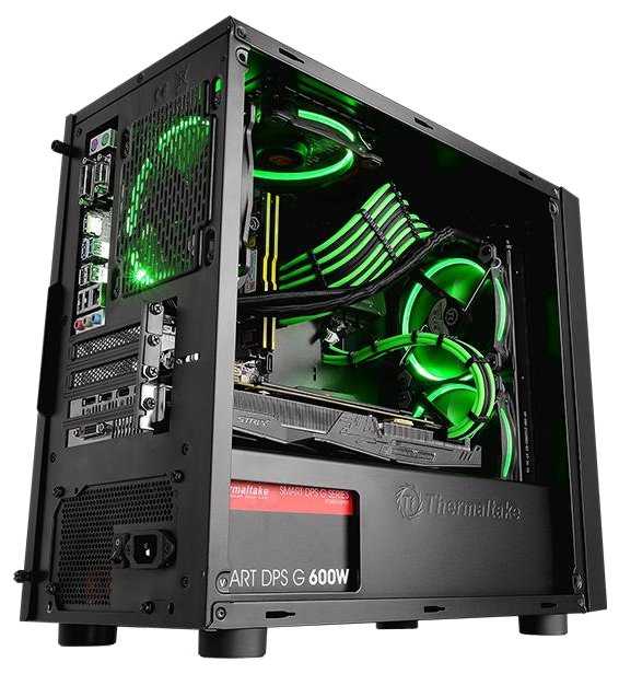 Компьютерный корпус Thermaltake Versa H17 CA-1J1-00S1NN-00 фотография 11