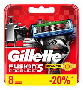 Сменные кассеты Gillette Fusion5 ProGlide Power фотография 8