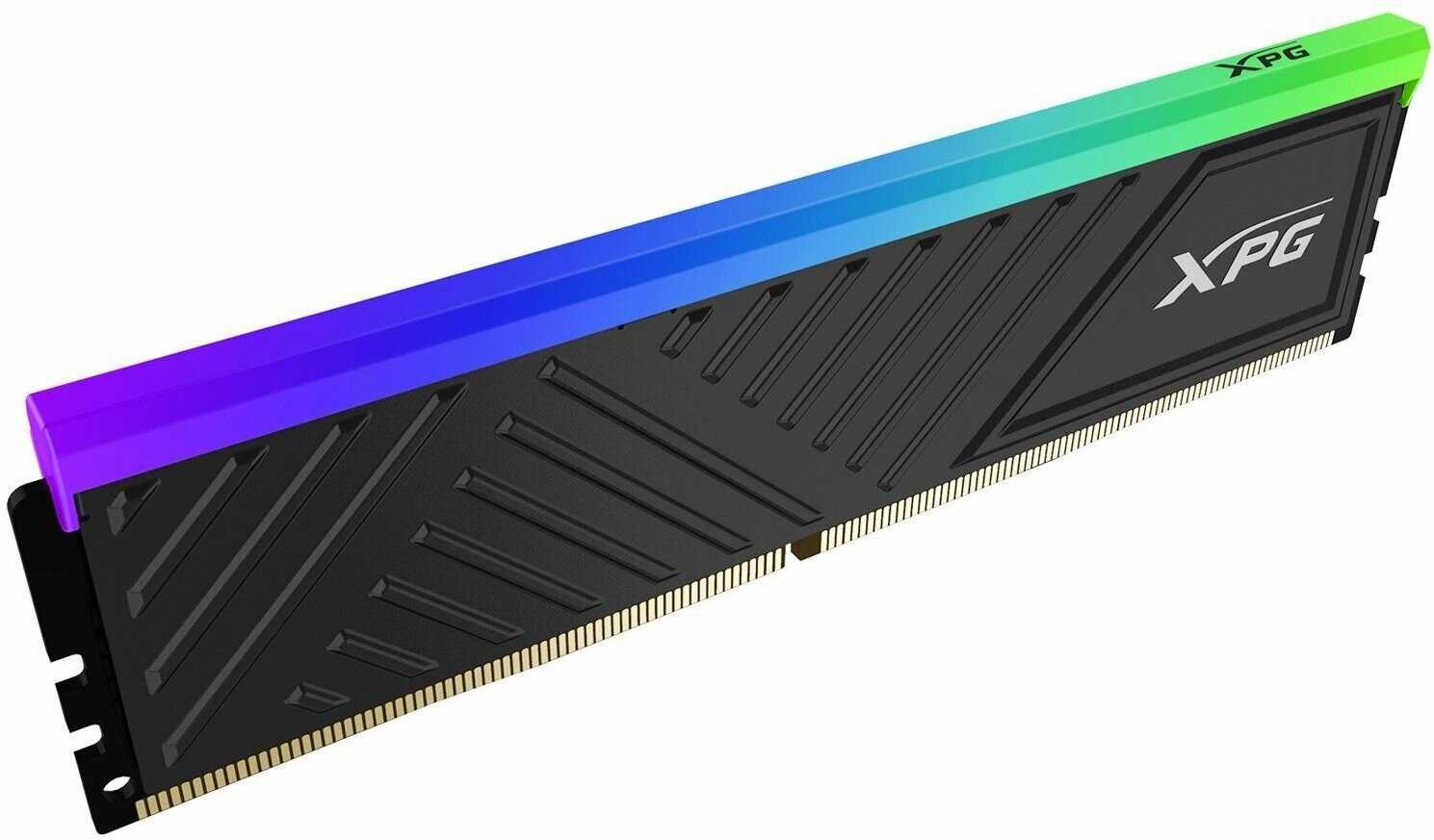 Модуль памяти ADATA XPG Gammix D35G RGB Gaming Memory (AX4U320016G16A-SBKD35G) фотография 1