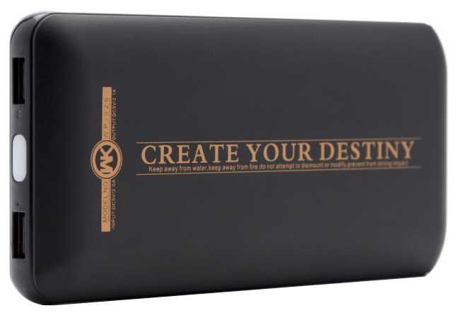 Портативный аккумулятор WK WP-026 Bear 20000 mAh фотография 6
