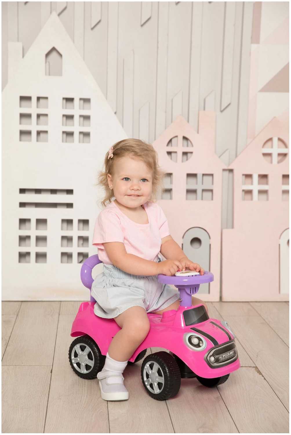 Каталка-толокар Babycare Speedrunner с музыкальным рулем (616A) фотография 6