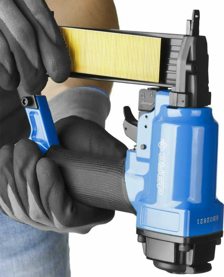 Нейлер-степлер ЗУБР Т55/300 (2-в-1) фотография 10