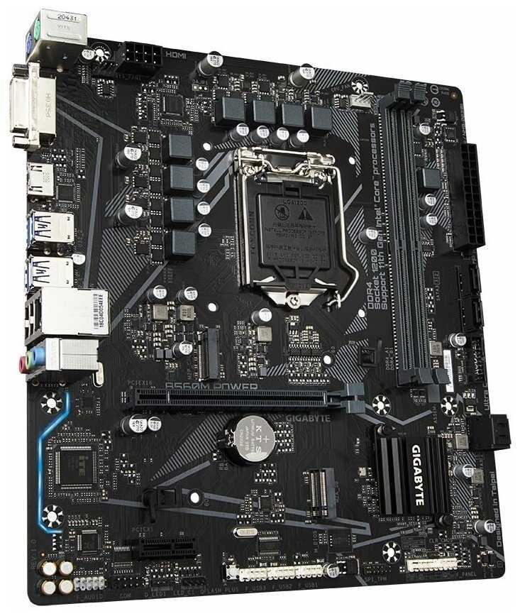 Материнская плата GIGABYTE B560M POWER (rev. 1.0) фотография 1