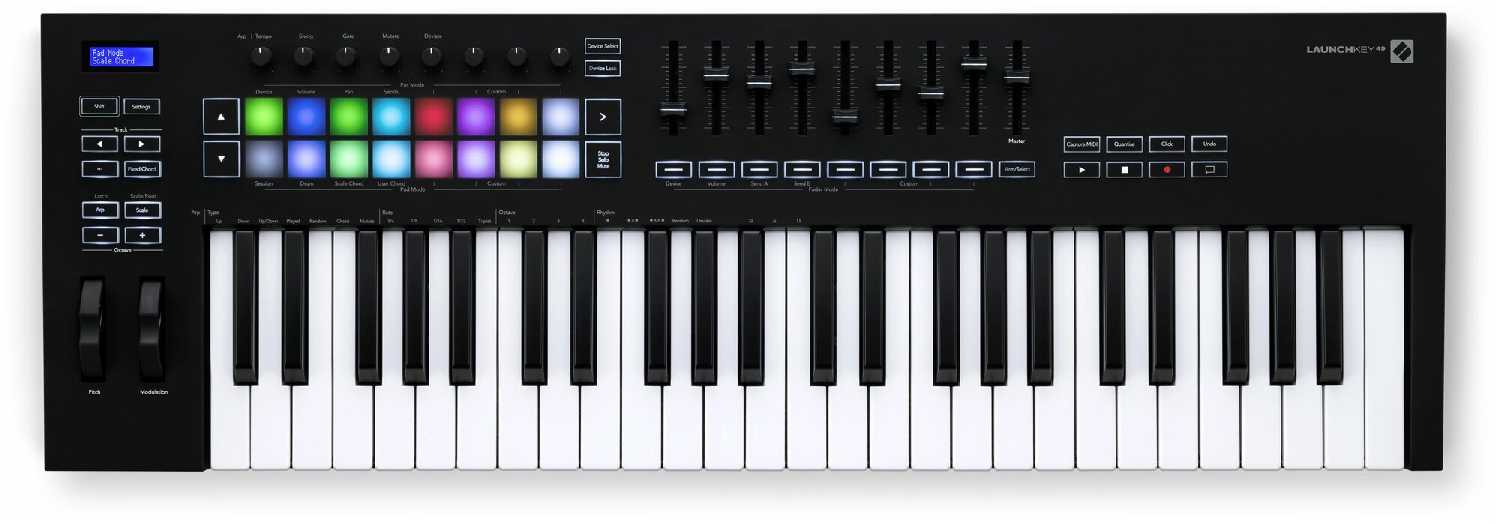 Миди-клавиатура Novation Launchkey 49 (mk3)