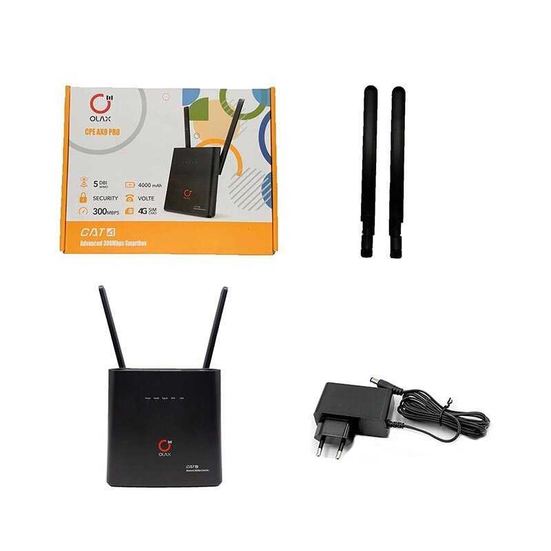 WiFi-роутер OLAX AX9 PRO 4G LTE фотография 8