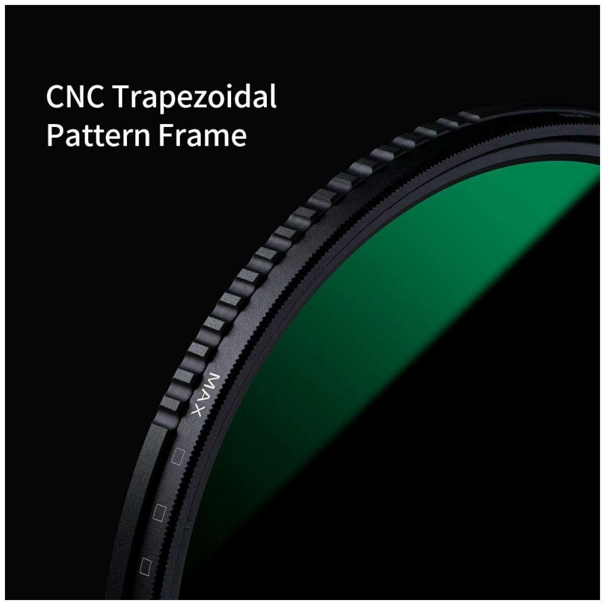 Переменный нейтральный фильтр K&F Concept Variable MC ND8-ND2000 Slim (77mm) фотография 14