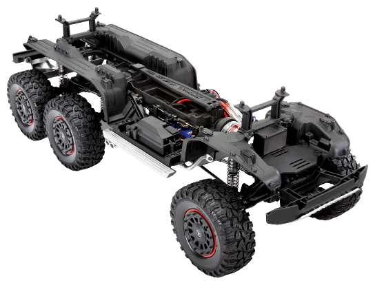 Внедорожник Traxxas Mercedes-Benz G 63 AMG 6x6 88096-4, 1:10, 65.1 см фотография 6