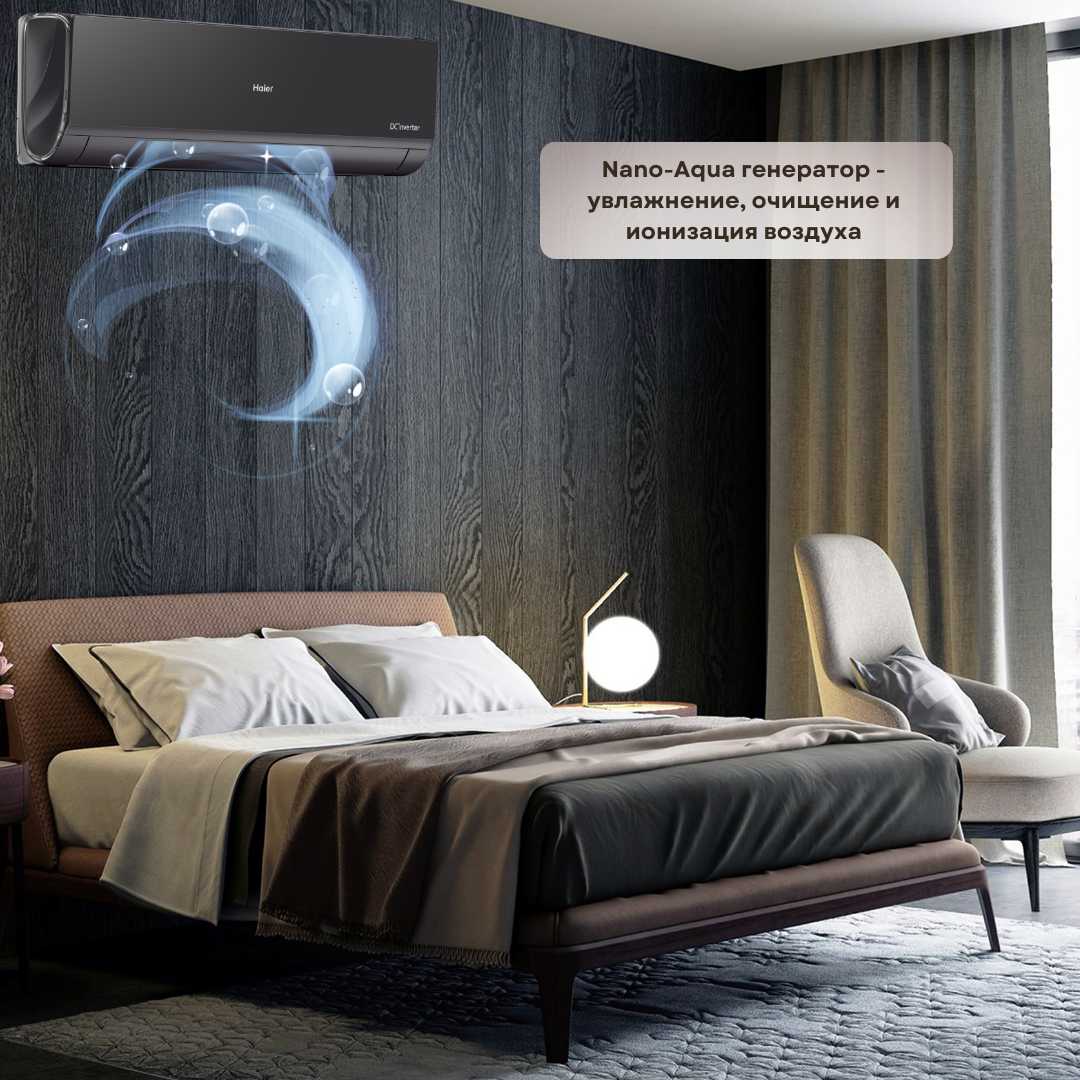 Мультисплит-система Haier Lightera (AS12NS6ERA-B) + Flexis SM (AS35S2SF2FA-B / 2U40S2SM1FA) фотография 3