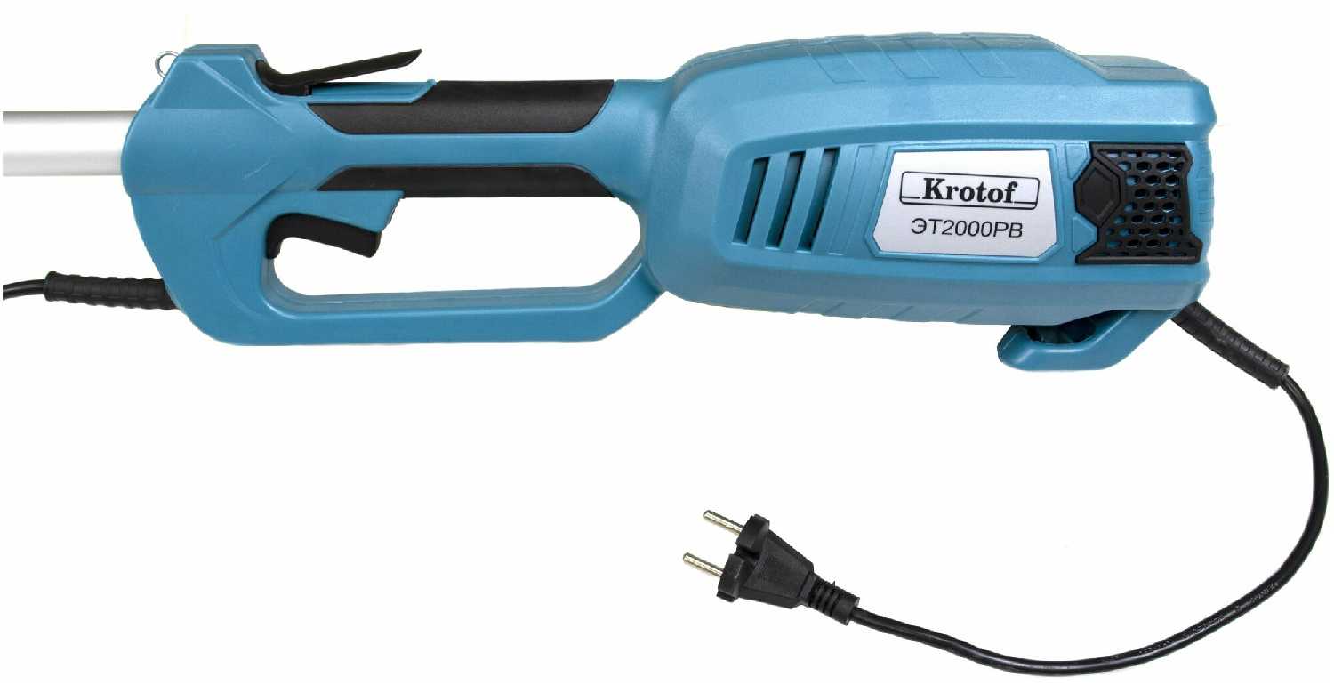 Триммер электрический Krotof Триммер ЭТ2000РВ фотография 6