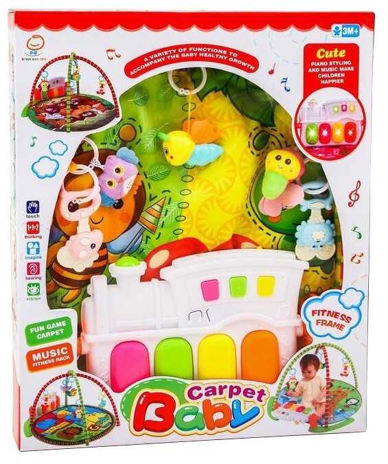 Развивающий коврик Xi Nuo Xing Toys Божья коровка (046)