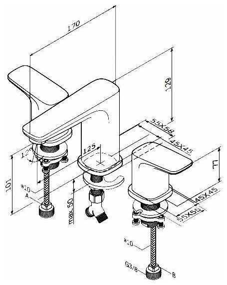Смеситель Am.Pm F7008000 фотография 7