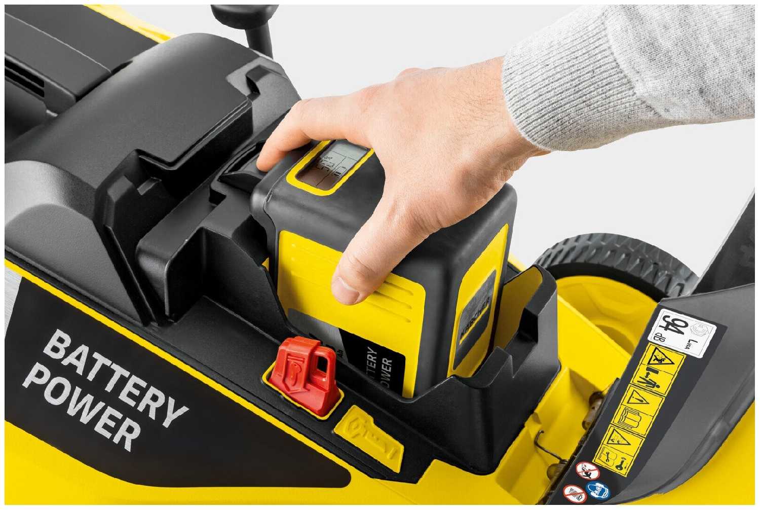 Аккумуляторная газонокосилка KARCHER LMO 36-40 Battery (1.444-452.0) фотография 12
