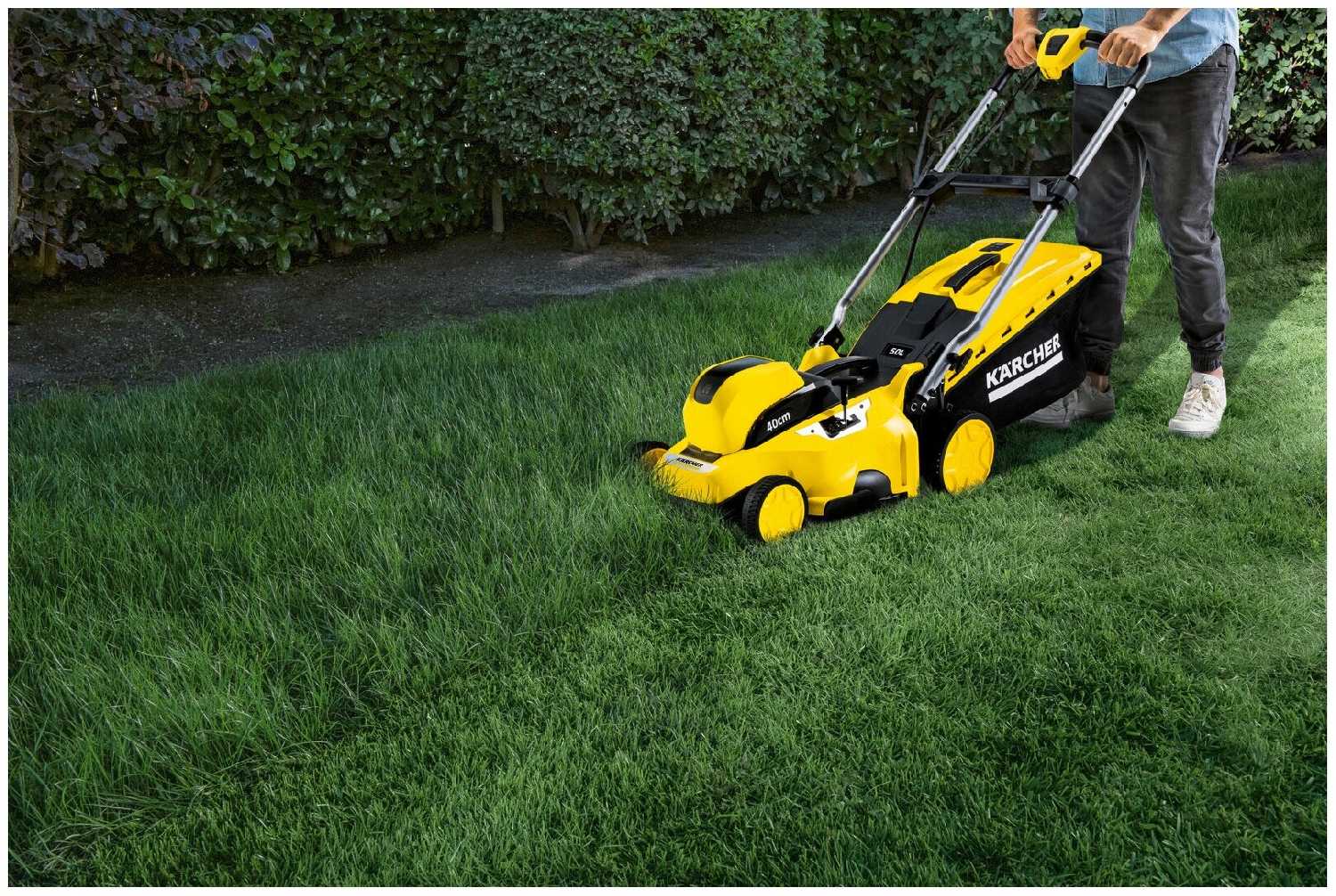 Аккумуляторная газонокосилка KARCHER LMO 36-40 Battery (1.444-452.0) фотография 13