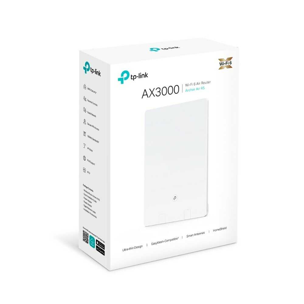 Wi-Fi роутер TP-Link Archer Air R5 AX3000 (R5) фотография 4
