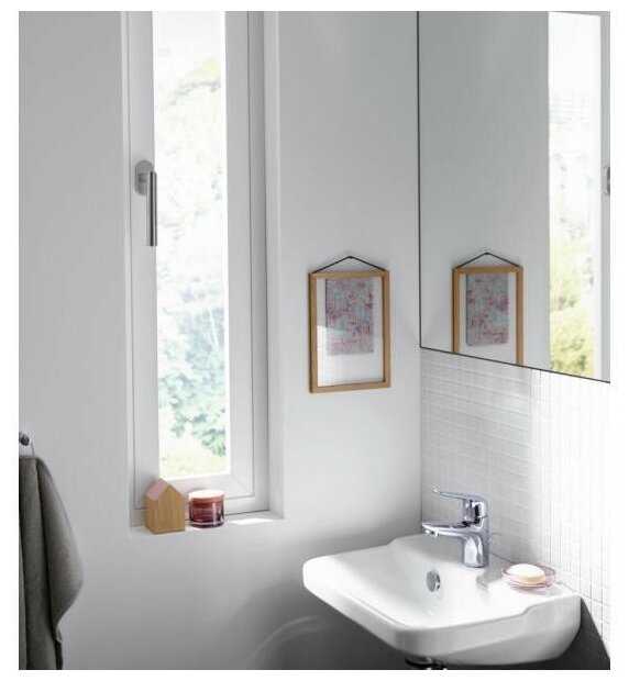 Смеситель для раковины (умывальника) hansgrohe Novus 71020000, рычажный фотография 11