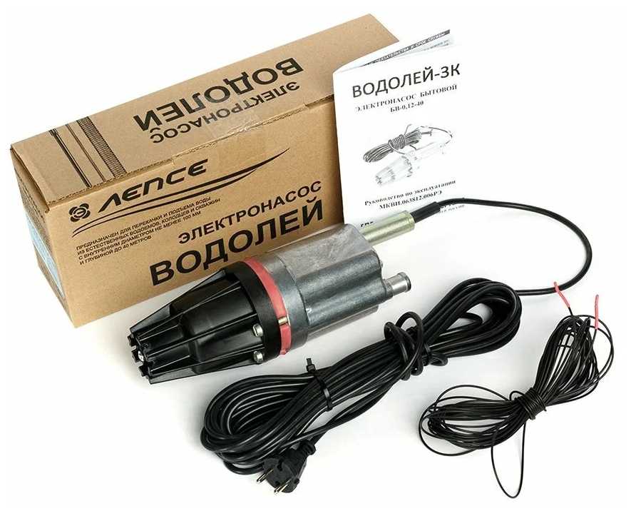 Колодезный насос ЛЕПСЕ Водолей-3К 10 м (265 Вт) фотография 1